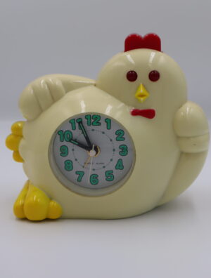 vintage chicken clock