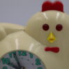 vintage chicken clock