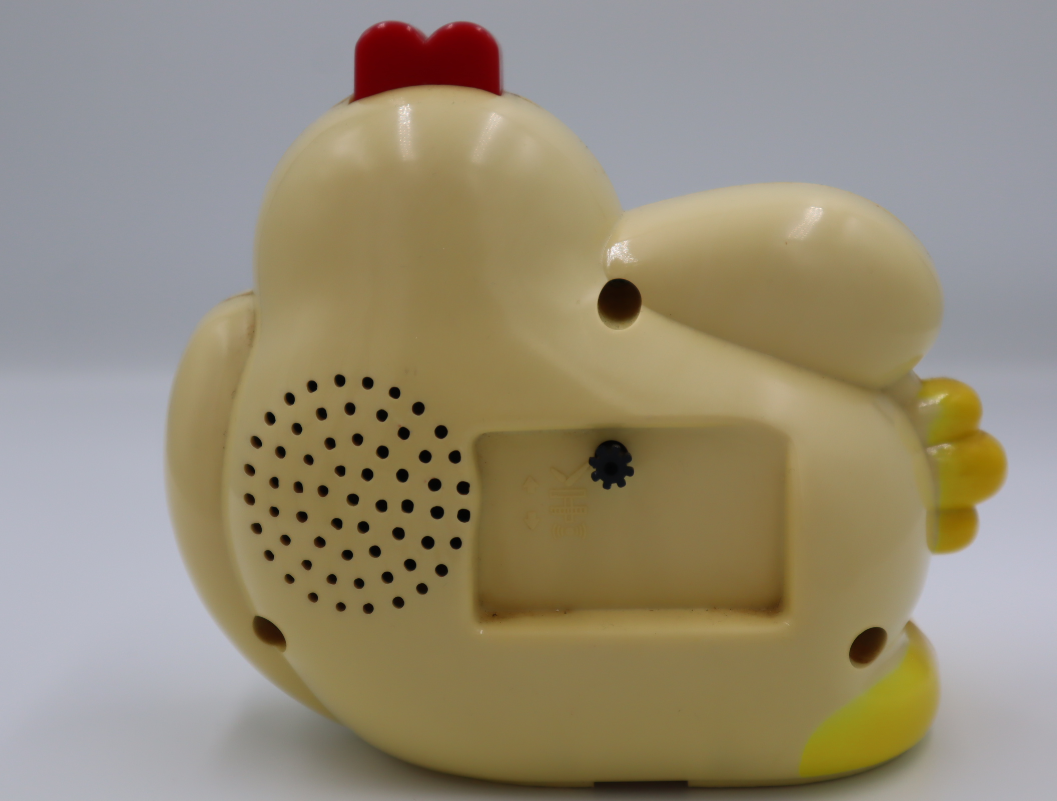 vintage chicken clock