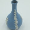 Wedgewood blue bud vase