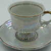 Pearlescent Cup and Saucer