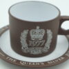 The Queens Jubilee Cup and saucer Hornsea 1953 - 1977