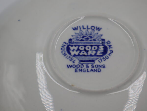 Woodware Willow pattern Tea Cup and Saucer