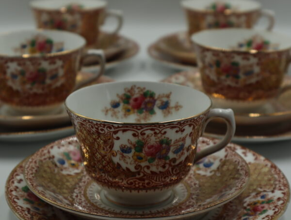 WJS Teacups and Saucers