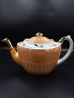 Gibson Orange Tea Pot