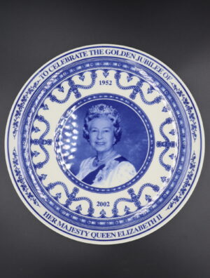 Queen Elisabeth plate