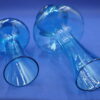 Pair of Blue Glas Handblown vases