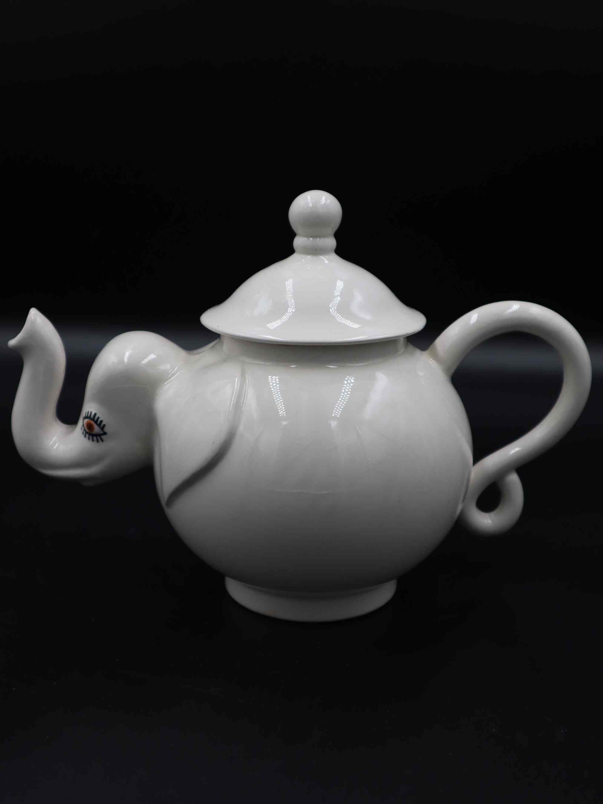 Lustre Pottery Elephant Teapot
