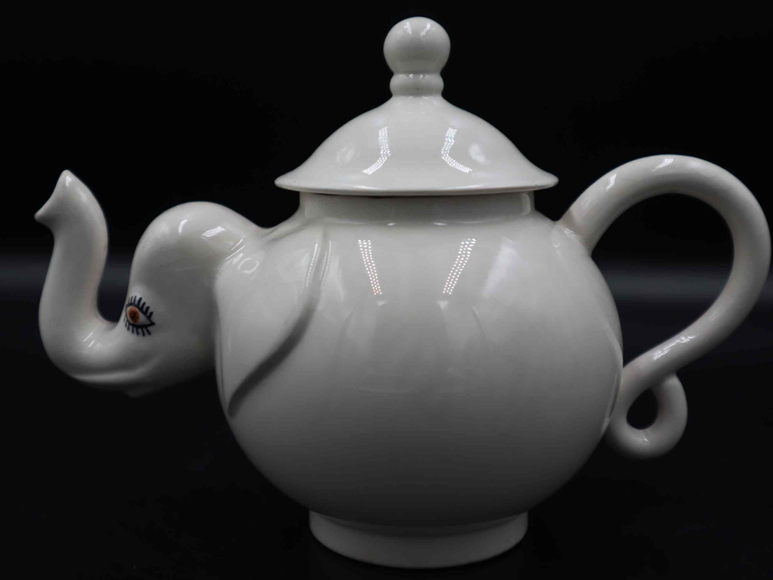 Lustre Pottery Elephant Teapot