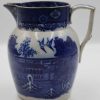 blue willow jug