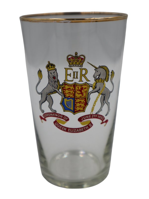 1953 Coronation Glass