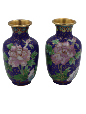 Chinese Cloisonne Vases