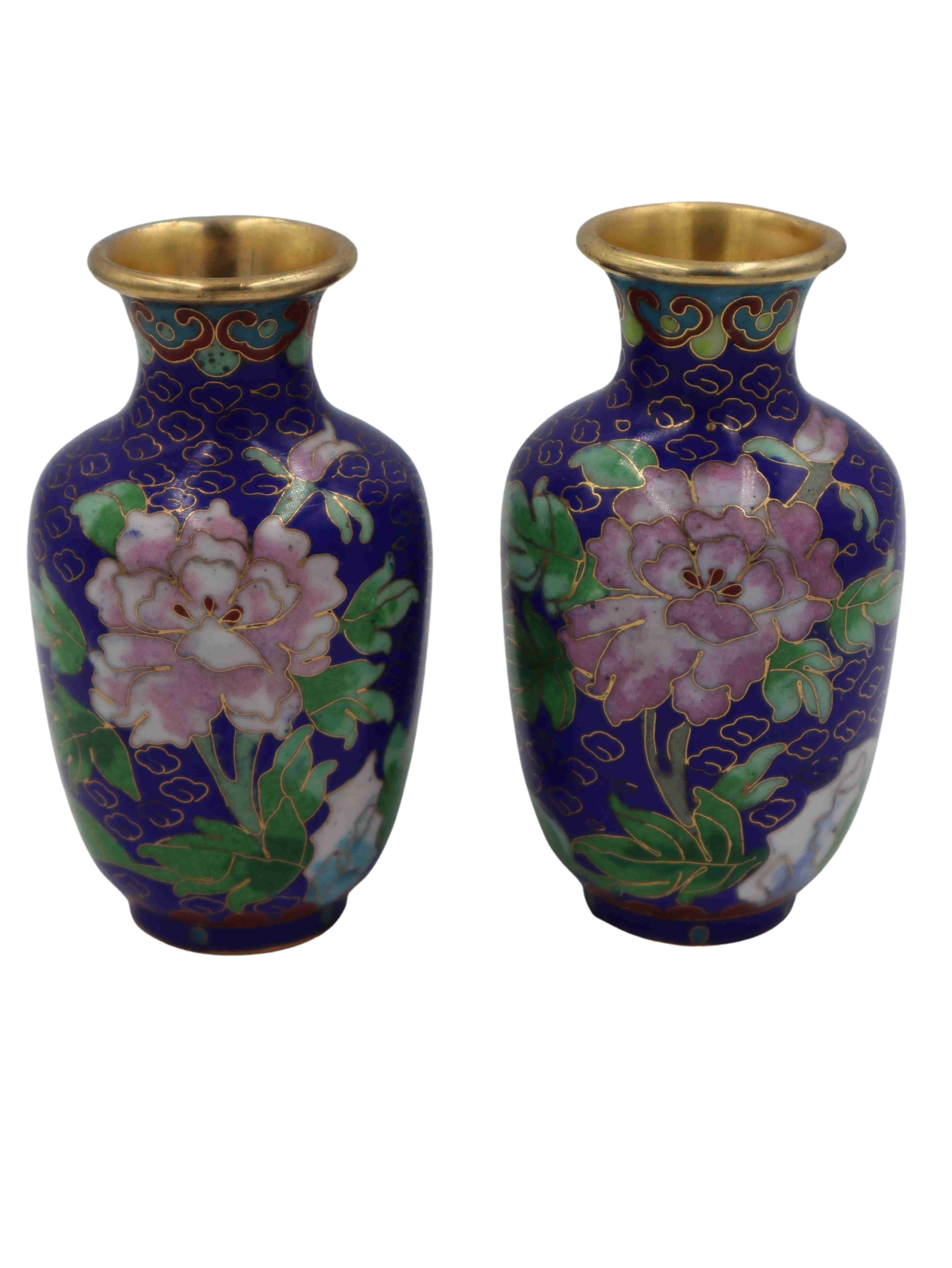 Chinese Cloisonne Vases