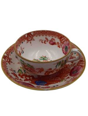 Georgian Hilditch & Sons Chinoiserie Cup and Saucer