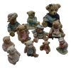 Teddy Bear Figurine Collection