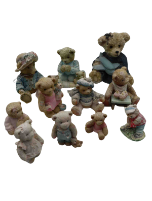 Teddy Bear Figurine Collection