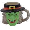 green witch mug