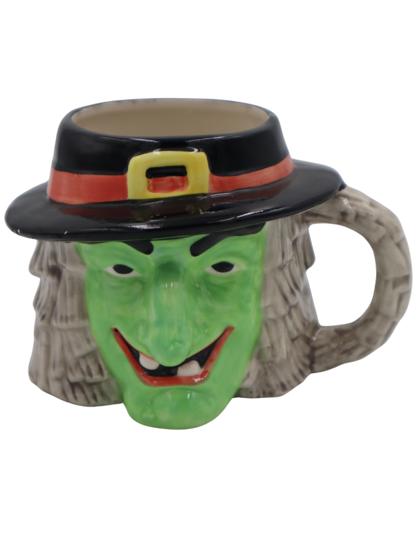 green witch mug