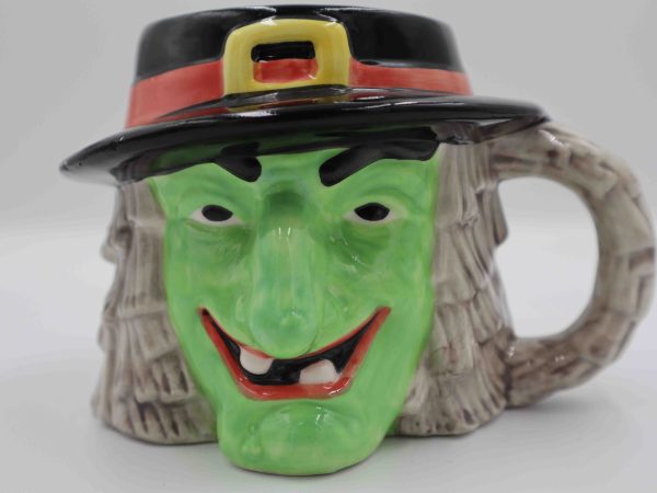 green witch mug