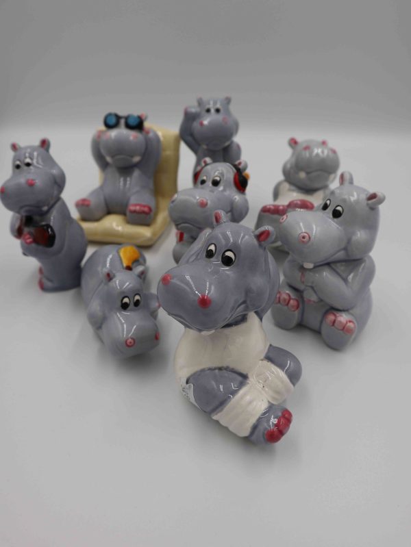 Hippo Figurines