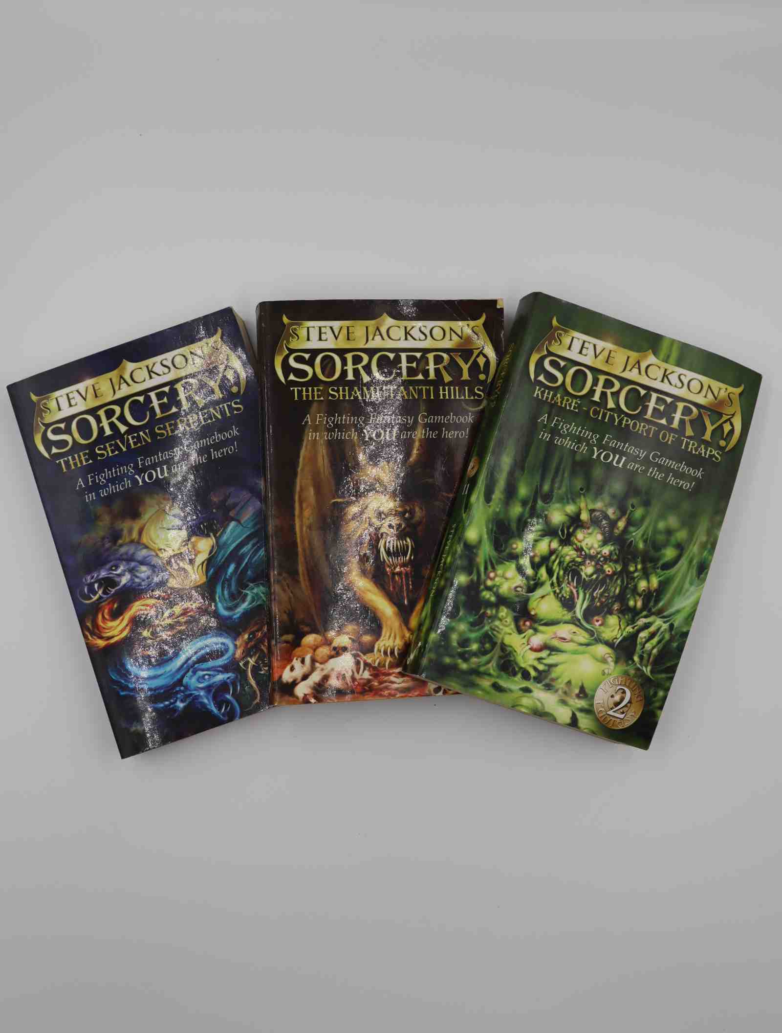 Steve Jackson Fighting Fantasy books