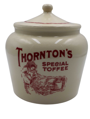 Thorntons Special Toffee Jar with lid