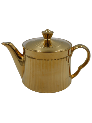 Worcester Gold Lustre Tea Pot