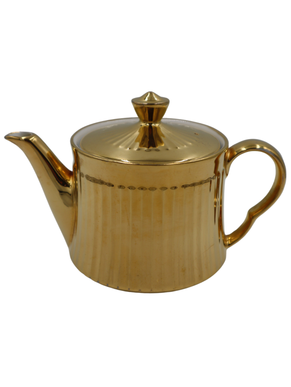 Worcester Gold Lustre Tea Pot