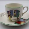 Crown Ducal Cup and Saucer Nursery Rhyme pattern