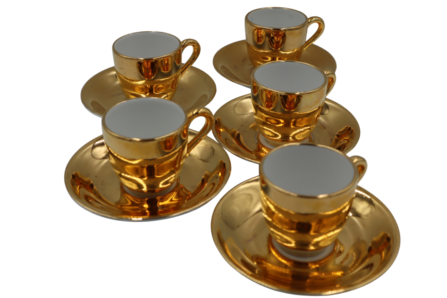 Gold Expresso Cups