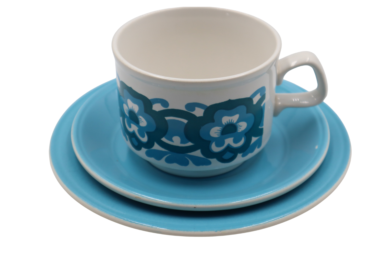 staffordshire-potteries-blue-cup-saucer-plate
